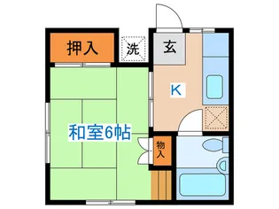 コ-ポ・フジ【2階】の間取り