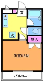 調布ヶ丘ヴィレッジI【2階】の間取り