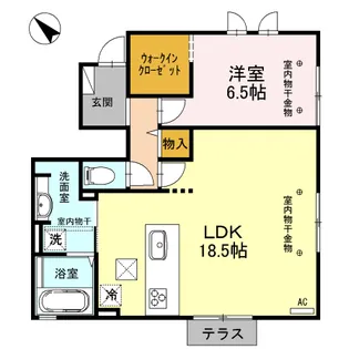 グラン・ソフィア I【1階】の間取り