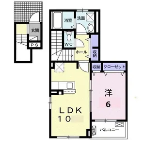 I・VILLAGE大手町 B【2階】の間取り