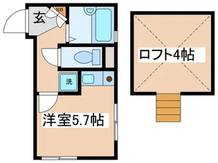 ティエドゥ-ル池袋本町【2階】の間取り