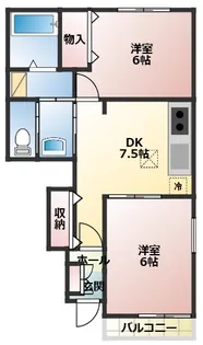 サニー・ヴィラ【1階】の間取り