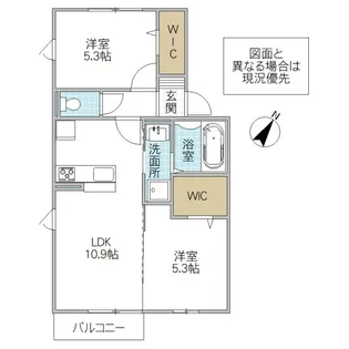 三の丸キャッスル B【2階】の間取り