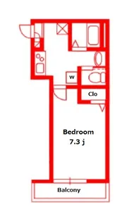 ヴィラアイビー【2階】の間取り