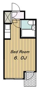 メゾン南平【3階】の間取り
