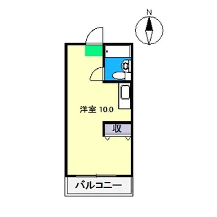 MORIKIハイツ【2階】の間取り