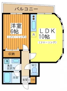 クヌギマンション【3階】の間取り