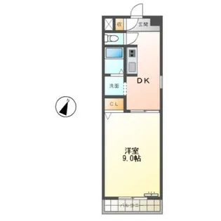 ルミエール【1階】の間取り