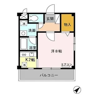 グランコート【1階】の間取り