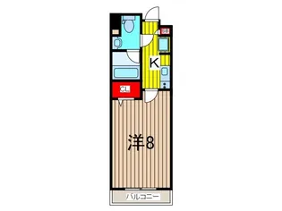 アルファコート蕨3【4階】の間取り