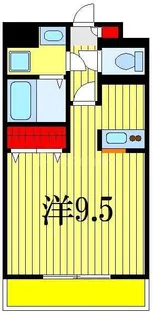 アンブラッセ新検見川【6階】の間取り