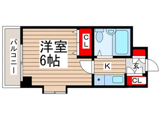 プランドール富浜第II【5階】の間取り