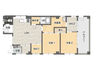 スプリングビル【3階】の間取り