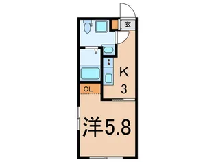CONCEPT YOKOHAMA WEST【3階】の間取り