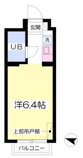 尾山台コーポラス【1階】の間取り