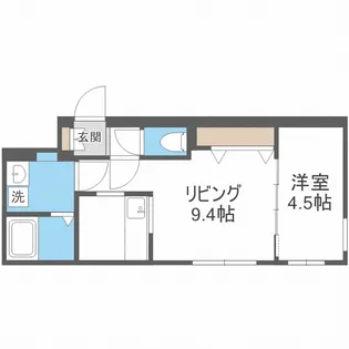 INFINITY KOTONI(インフィニティ)【4階】の間取り