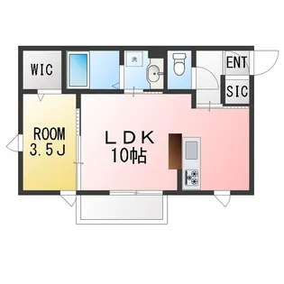 ポートヴィラ杉田VII【1階】の間取り