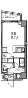 S-FORT行徳【3階】の間取り