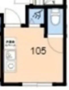 TOKYOβ西新井大師西7【1階】の間取り