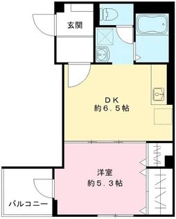 パーシモン【2階】の間取り