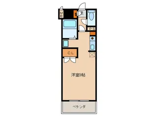 リリーフ城西【2階】の間取り