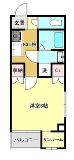 Brillante【3階】の間取り