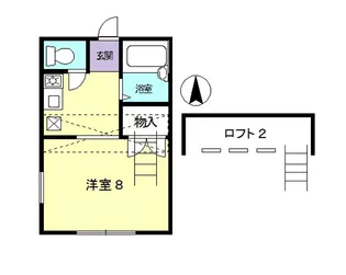 クイーン【1階】の間取り