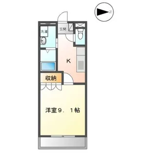 ボナールB【2階】の間取り