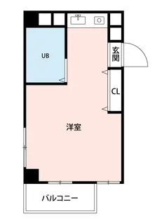 メゾンモナムール【1階】の間取り