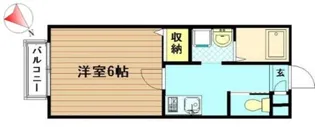 エスパス大山【1階】の間取り