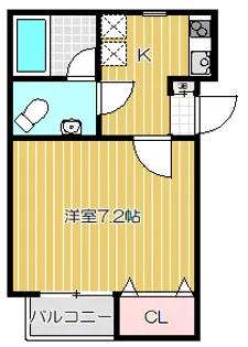 イーストコートII【2階】の間取り