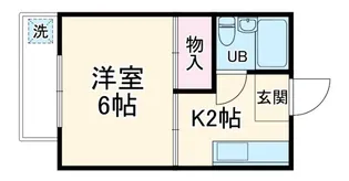 ホワイトコートカヤ【2階】の間取り
