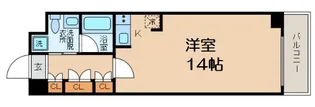 エグゼレジデンスタワー【4階】の間取り