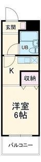 ガーデンプレイス 伍番館【3階】の間取り