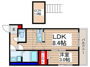 ベスト大和【3階】の間取り