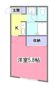 大室ビル【2階】の間取り