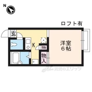 レオパレス桜【1階】の間取り