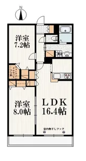 フォレスト光が丘【1階】の間取り