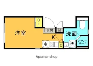 レイアス神田神保町【3階】の間取り