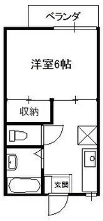 マリオンハイツI【2階】の間取り