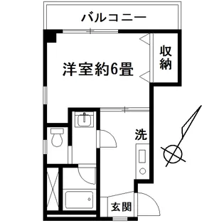佐久ハイツ【3階】の間取り