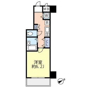 グランヴァン東中野III【3階】の間取り