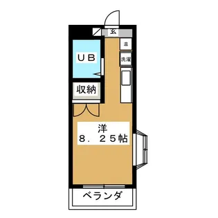 湘南台三光ビル【3階】の間取り
