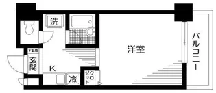 デュオフィール島津山【5階】の間取り