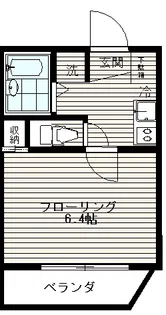 メゾンソレイユ【2階】の間取り