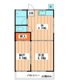 みどり荘【1階】の間取り