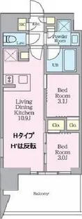クレストコート東陽町【5階】の間取り