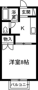 広瀬ハイツ【2階】の間取り