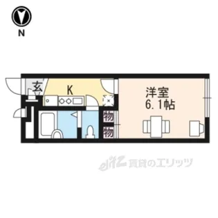 レオパレスマメゾン2【2階】の間取り
