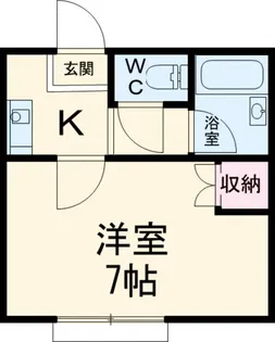 ミノルハイツ【2階】の間取り